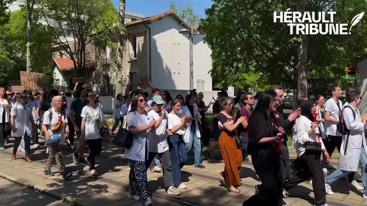 À Montpellier, plus d’un millier de médecins dans la rue contre la loi Garot