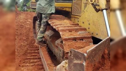 Senadores visitan zona de carretera Cibao-Sur