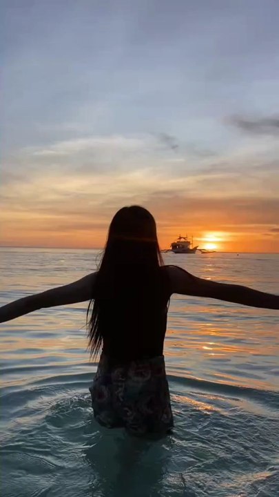 Enjoying the sunset