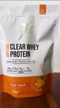 No Bloat. Just Pure Protein Power! Say hello to Protyze Clear Whey Protein – the light, refreshing, and delicious way to fuel your fitness! Fast-absorbing Zero bloating Packed with protein Tastes amazing!