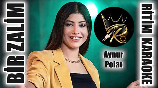Bir Zalim - Aynur Polat ✩ Ritim Karaoke (Uşşak 2/4 Halay Beste Hazar Yıldız)