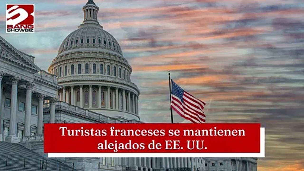 Turistas franceses se mantienen alejados de EE. UU.