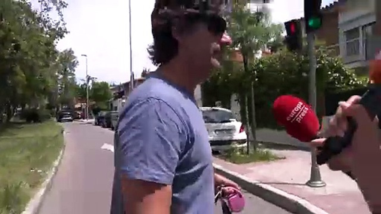 La actitud de Félix, hermano de Rodolfo Sancho, cuando le preguntan por la batalla judicial del actor con su exmujer Silvia Bronchalo