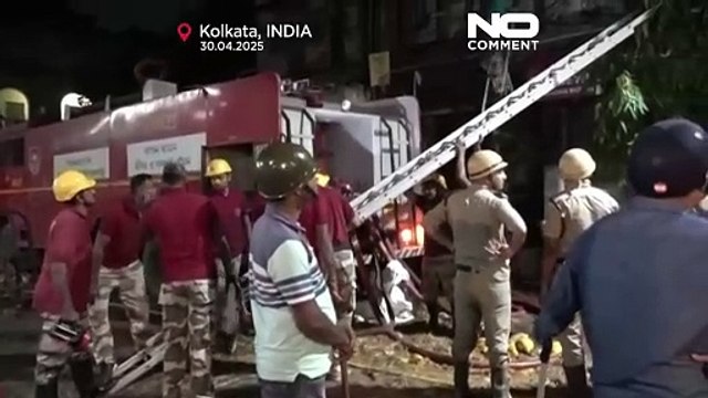 Deadly blaze tears through hotel in Kolkata, killing at least 14