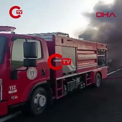 Şırnak’ta seyir halindeki TIR alev alev yandı!