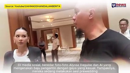 Ikut Tren Kim Seon Ho Smile, Ini Potret Prewedding Alyssa Daguise dan Al Ghazali !