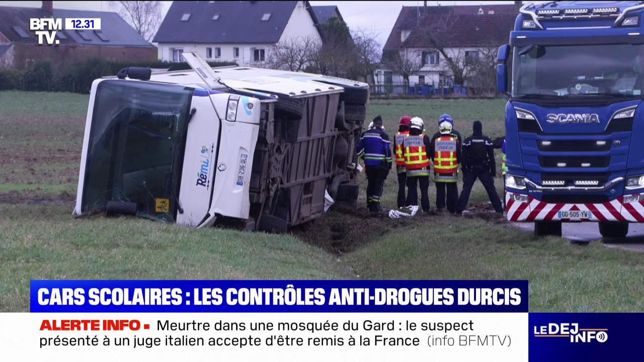 Bus scolaires: le gouvernement veut généraliser et rendre obligatoires les tests anti-drogue
