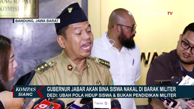 Dedi Mulyadi Usul Siswa Pelanggar Berat Dikirim ke Barak Militer, TNI AD Siap Dukung!