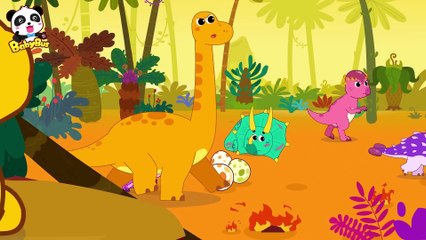 Dinosaur Rescue Team _ Dinosaur Song _ Animal Song _ Nursery Rhymes _ Kids Songs _ BabyBus(1080P_HD)
