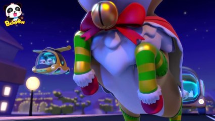 Reindeer Rudolph is in Danger _ Super Panda Rescue Team 10 _ Christmas Movie _ Kids Cartoon _BabyBus(1080P_HD)