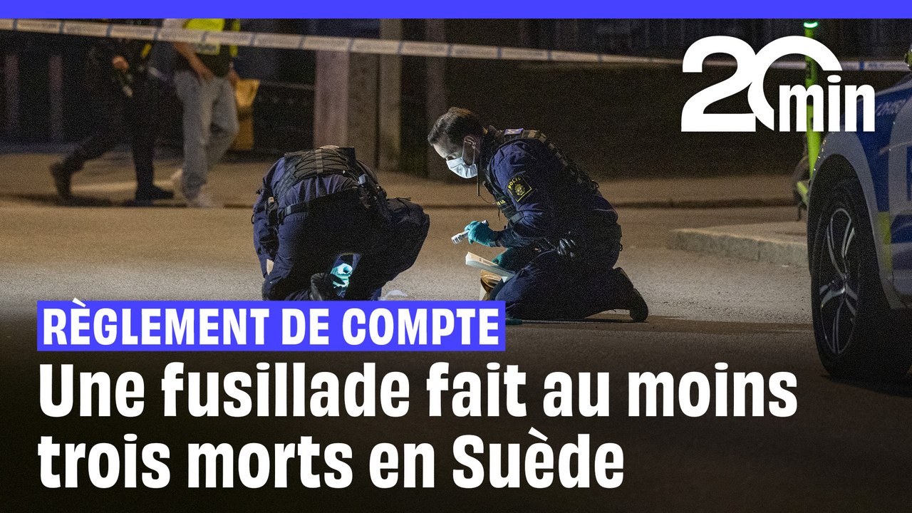 Une fusillade fait au moins trois morts en Suède : un suspect arrêté
