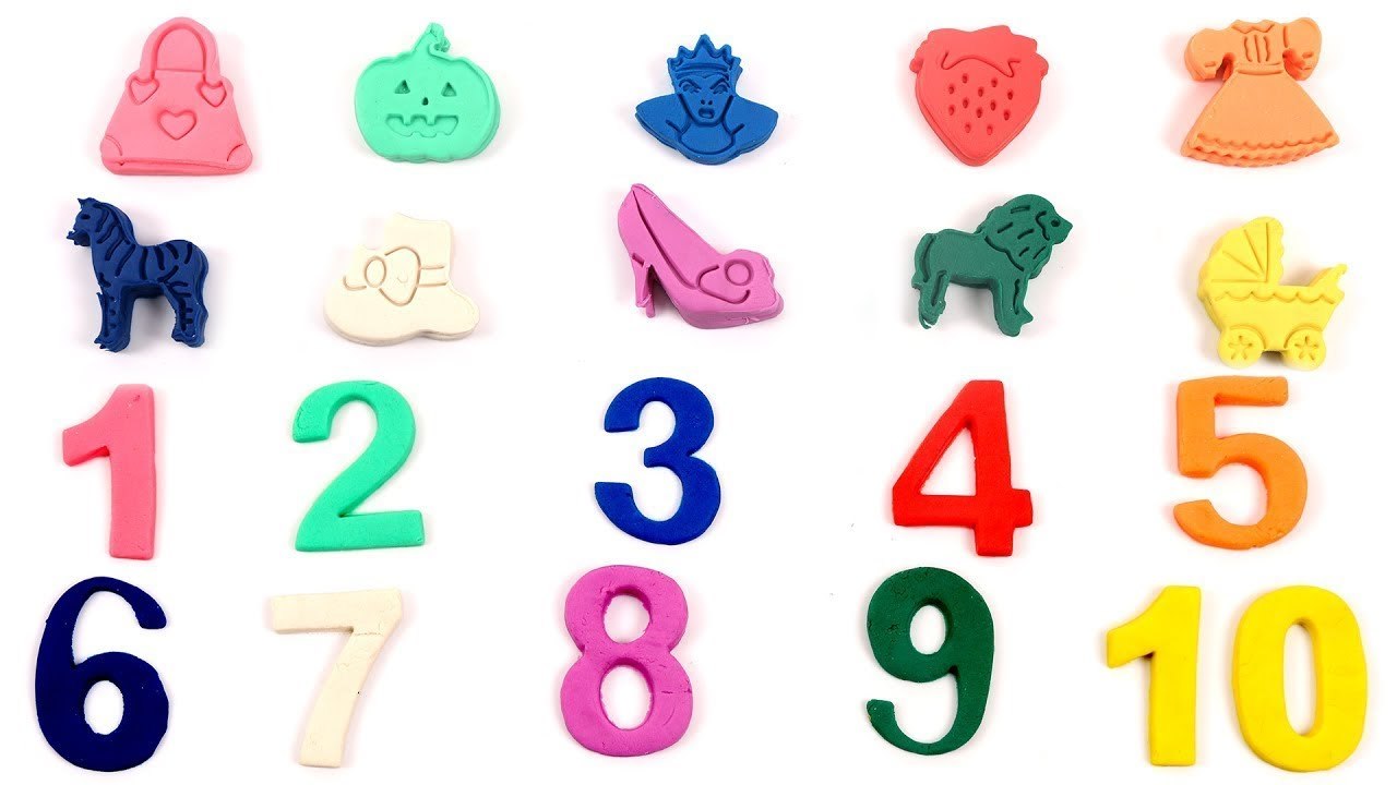 Play Doh Numbers Learn 1 to 10 for Kids | Fun & Easy Learning Activity | Kids TV Cars Toy Trucks Play Doh VideosDoh Numbers Learn 1 to 10 for Kids - 1080