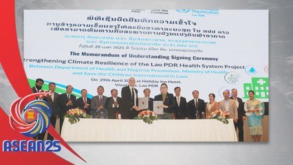 Laos lancar perkukuh sistem kesihatan tahan iklim