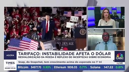 Tarifaço: instabilidade afeta o dólar; estrategista da Casa do Investidor comenta