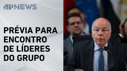 Reunião de chanceleres do Brics termina sem declaração conjunta