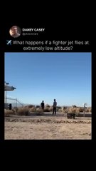 Fighter Jet Low flying