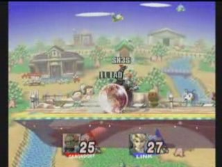 Brawl SN3S (Ganon) Vs Iliad (Link)