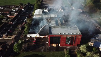 Henley College fire in Coventry