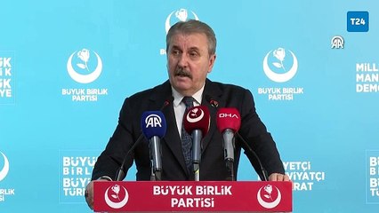 Mustafa Destici: Terörle iltisaklı tüm yapılanmalar, siyasi partiler kapatılmalıdır!