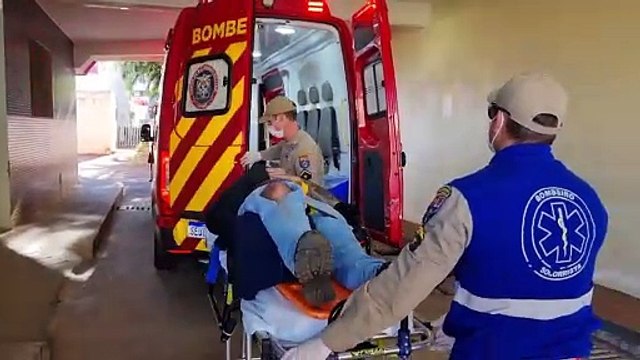 Motociclista fica ferido após acidente de trânsito no Florais do Paraná