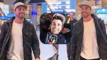 American Youtuber Of International Fame Mark Rober Clicked At The Mumbai Airport, India