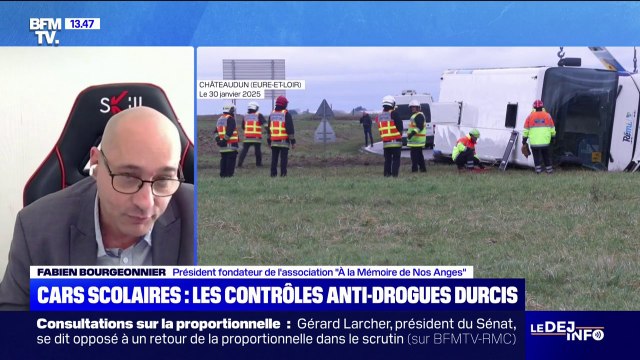 Transports scolaires: C'est aux chefs d'entreprise de ne pas nous mettre entre les pattes un chauffeur qui ne respecte pas les règles selon Fabien Bourgeonnier (À la mémoire de nos Anges)