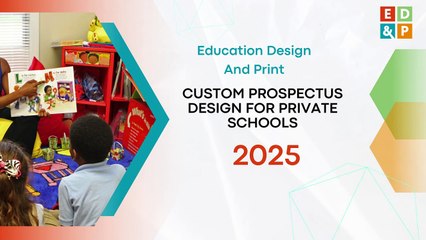 Custom Prospectus Design For Private Schools - Education Design And Print