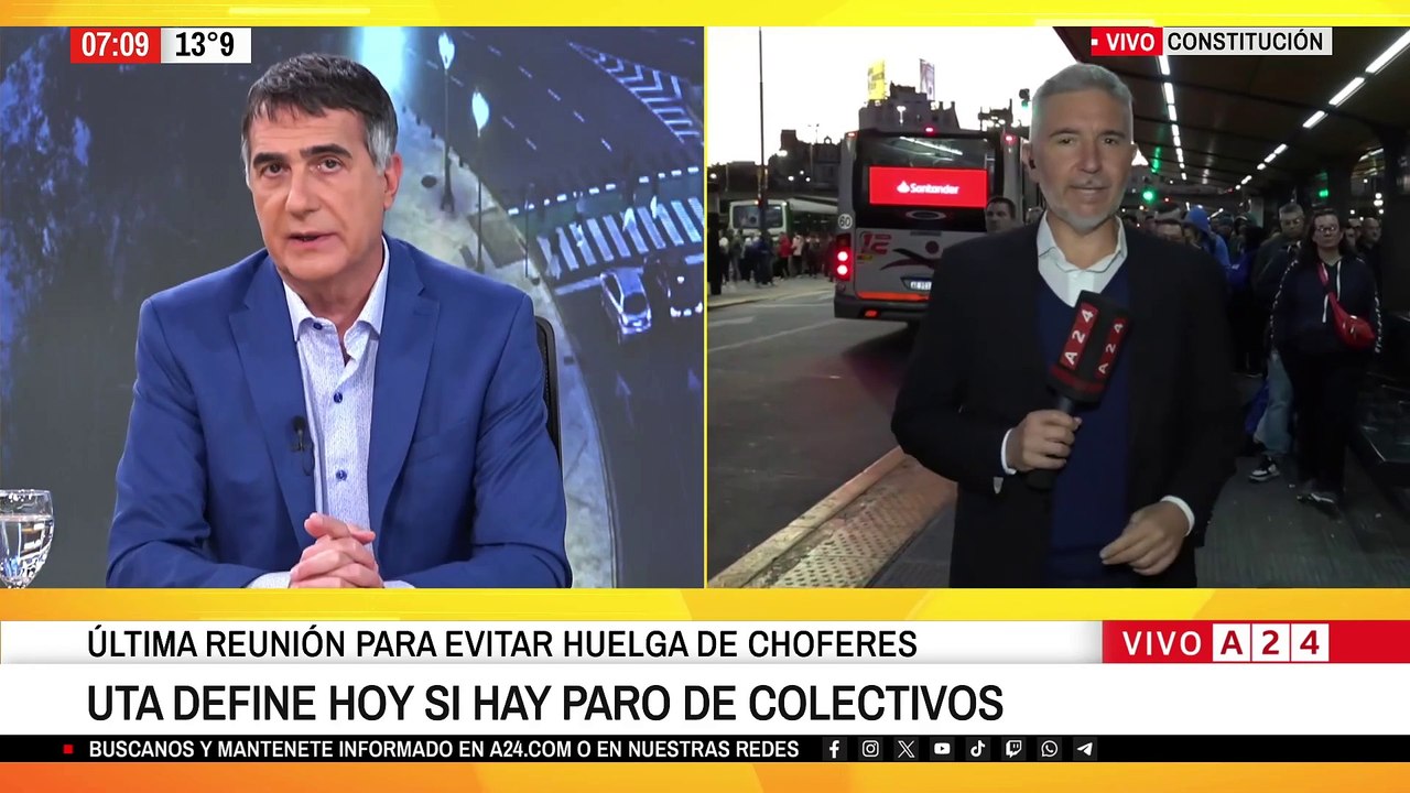 📢 LA UTA DEFINE HOY SI HAY PARO DE COLECTIVOS - Vídeo Dailymotion