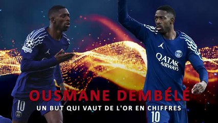 PSG - Dembélé, un but qui vaut de l'or en chiffres