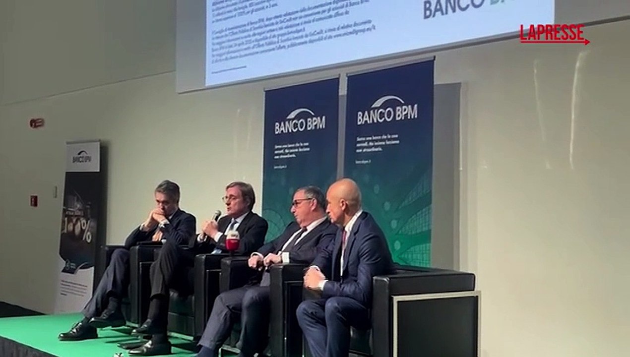 Banco Bpm, Tononi: "UniCredit dica se rinuncia a condizioni Ops o a offerta"