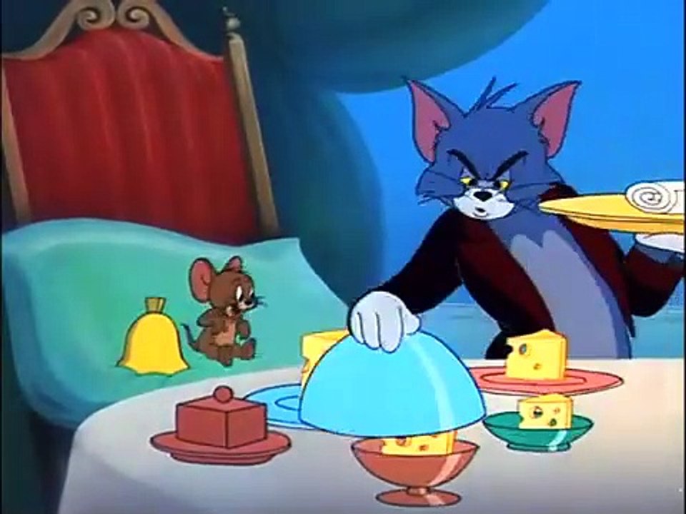 Tom and Jerry  fit to be tied