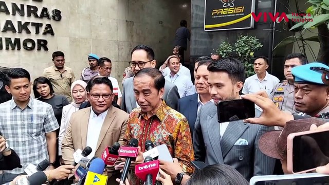 FULL Keterangan Jokowi Usai Laporkan Penuduh Ijazah Palsu
