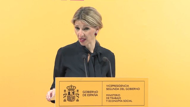 Yolanda Díaz asegura que España ha estado a la altura con el apagón