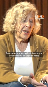 Manuela Carmena: Los ingleses vienen a aprender de las cárceles
