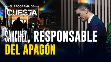 Sánchez, responsable del apagón: cómo ha convertido nuestra red eléctrica en muy verde y muy vulnerable