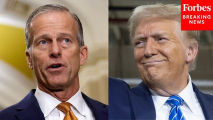 'Very Historic': John Thune Praises President Trump's First 100 Days In Office