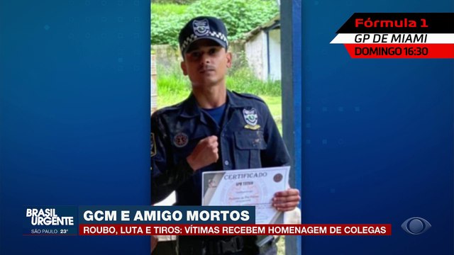 Luta, tiros e morte: vítimas recebem homenagens de colegas