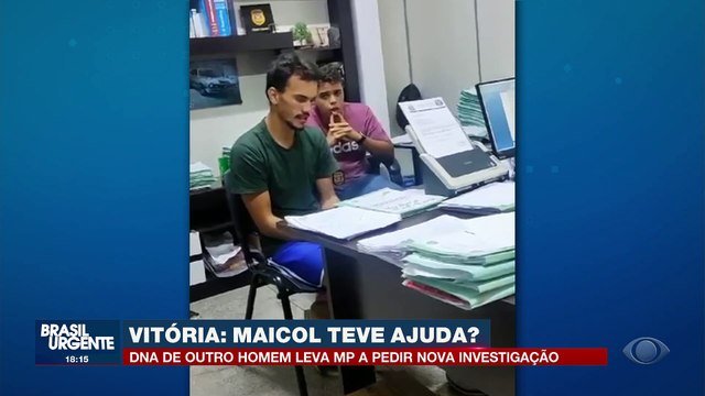 Caso Vitória: Maicol pode ter tido ajuda para esconder o corpo