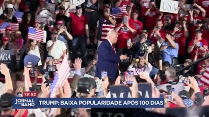 Trump tem pior avaliação de um presidente americanos em 70 anos