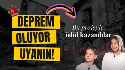 Hataylı çocuklardan 'deprem uyarı ve tahliye' sistemi | Bilim Kuşağı Atölyeleri