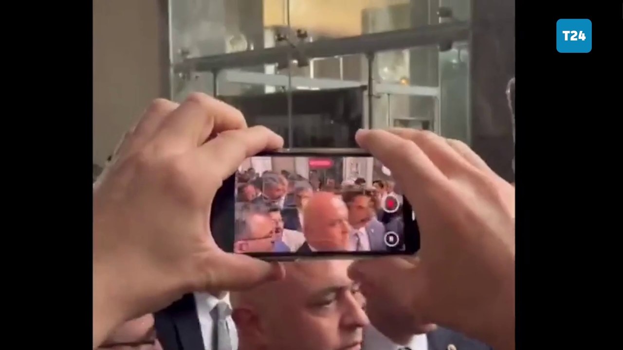 Erdoğan'a İmamoğlu sorusu soruldu; korumaları gazeteciyi itekledi