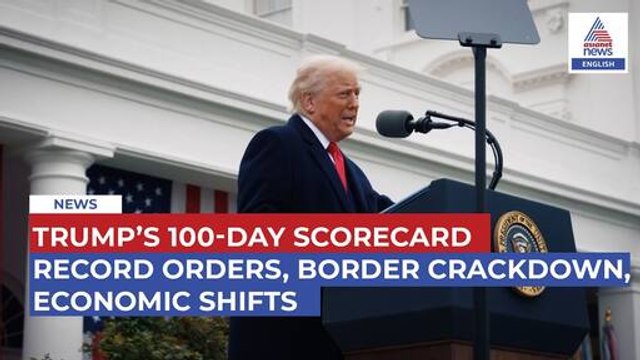 Trump’s First 100 Days: Executive Orders, Border Crackdown & Economic Shakeup | 2025 Report Card