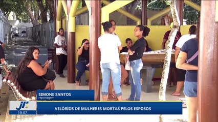 Velório de mulheres mortas pelos esposos