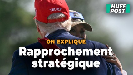 Câlin, visite : cette démocrate assume son rapprochement avec Trump (mais ça divise)
