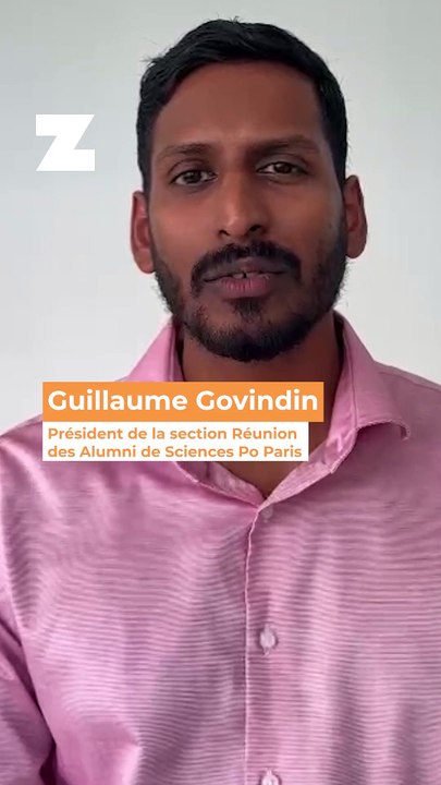 Guillaume Govindin, président de la section Réunion Alumni de Sciences Po Paris