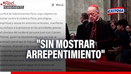 Sobrevivientes de abusos del Sodalicio rechazan presencia de Cipriani en funeral del Papa Francisco: "Sin mostrar arrepentimiento"