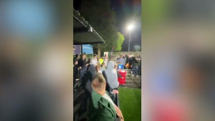 Video shows ugly fight break out among fans at football game