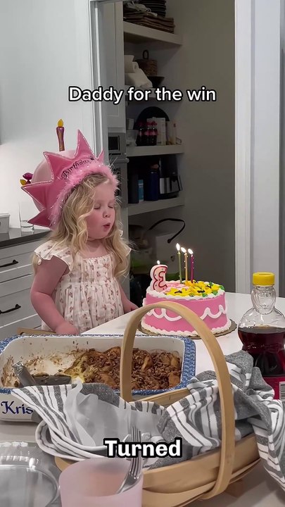 Celebrating this little girl's magical 3rd birthday 🎂🎉 #shorts