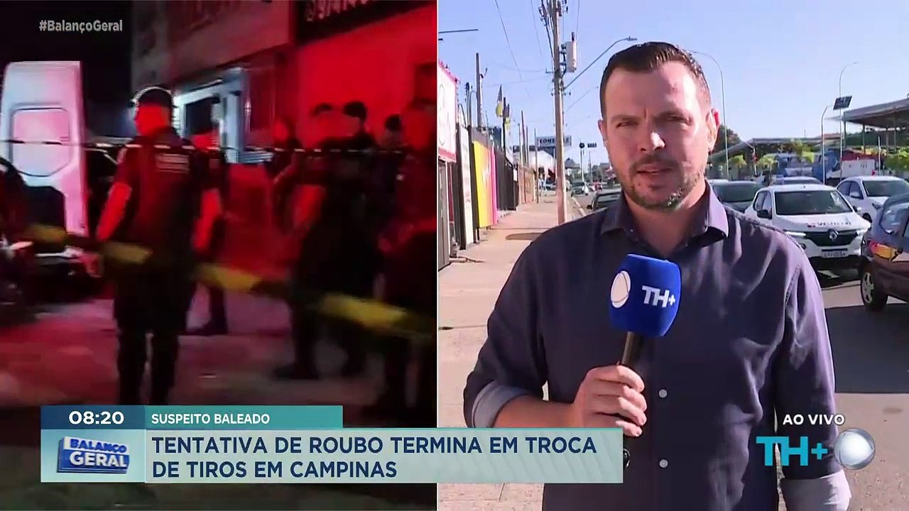 Homem é baleado enquanto tentava roubar carro em Campinas