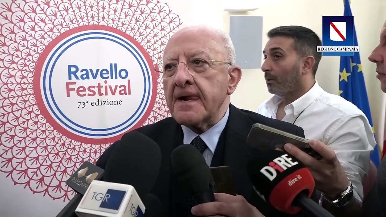 De Luca - Il punto con la stampa (30.04.25)